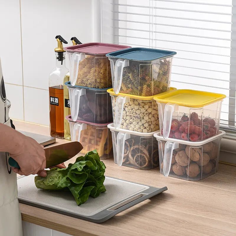 Cargue la imagen en el visor de la galería, Recipiente para almacenar alimentos X4 Unidades 230403-24
