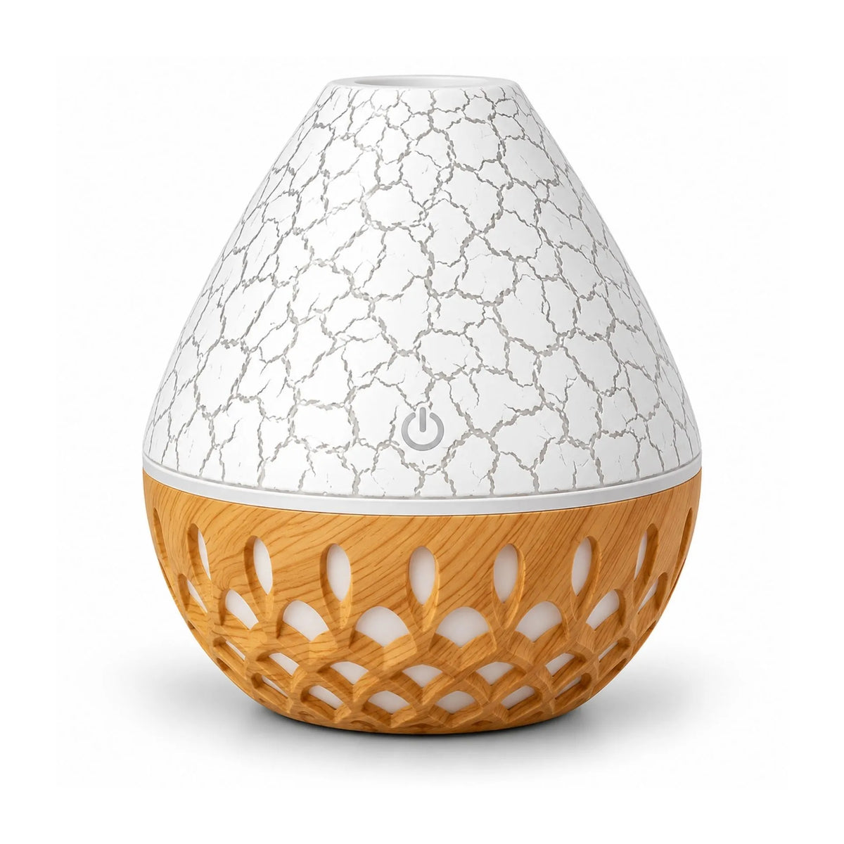 Humidificador De Aromas Silencioso Para Esencias Hidrosolubles Efecto Madera AE0628