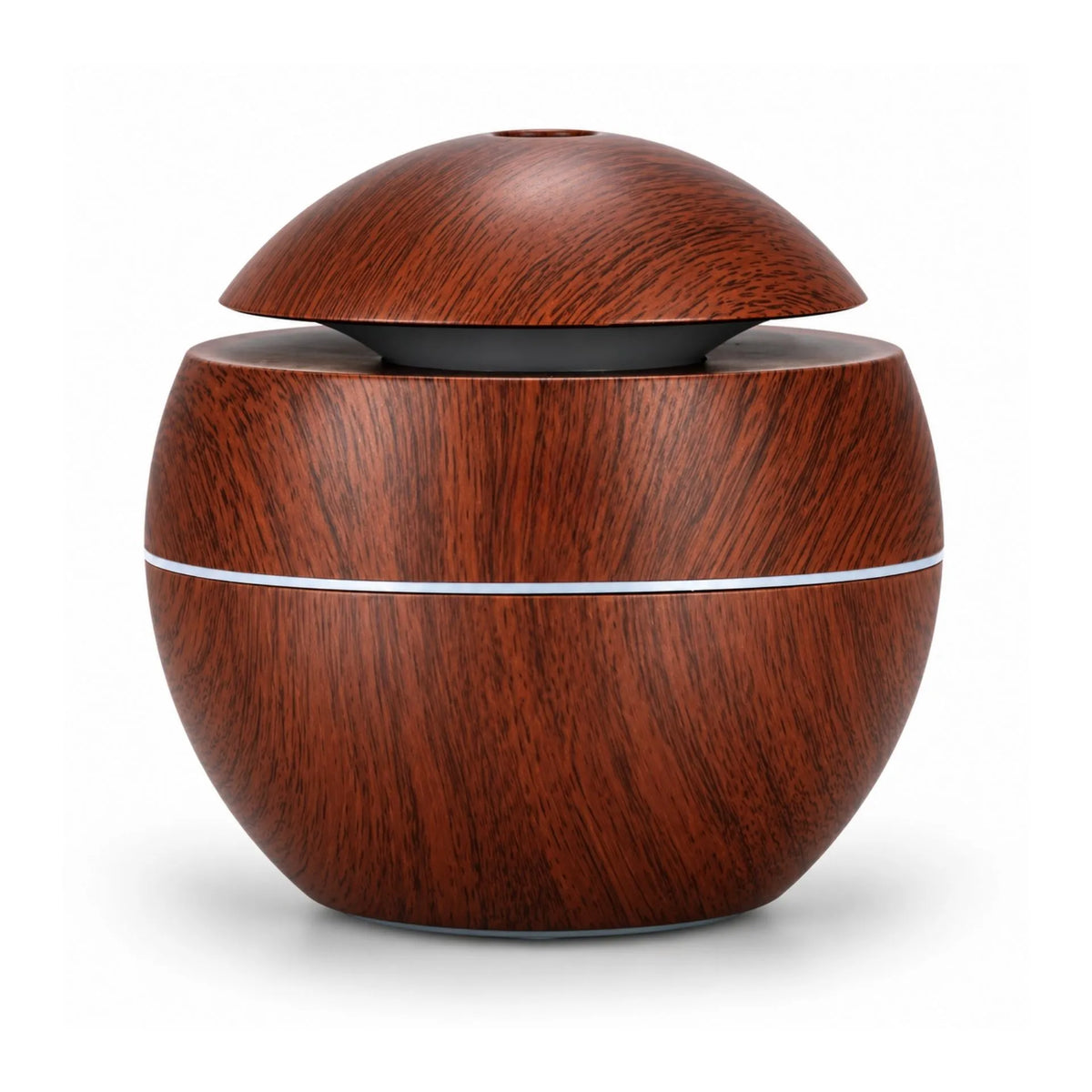 Humidificador De Aromas 200ml Con Luz LED Efecto Madera AE0033
