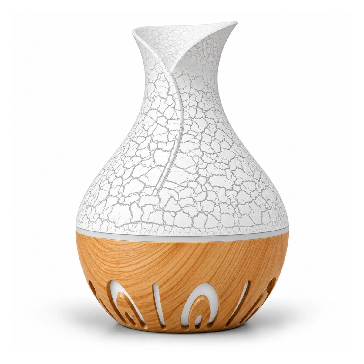 Humidificador De Aromas Ultrasónico Silencioso 5V Para Esencias Hidrosolubles Efecto Madera AE0627