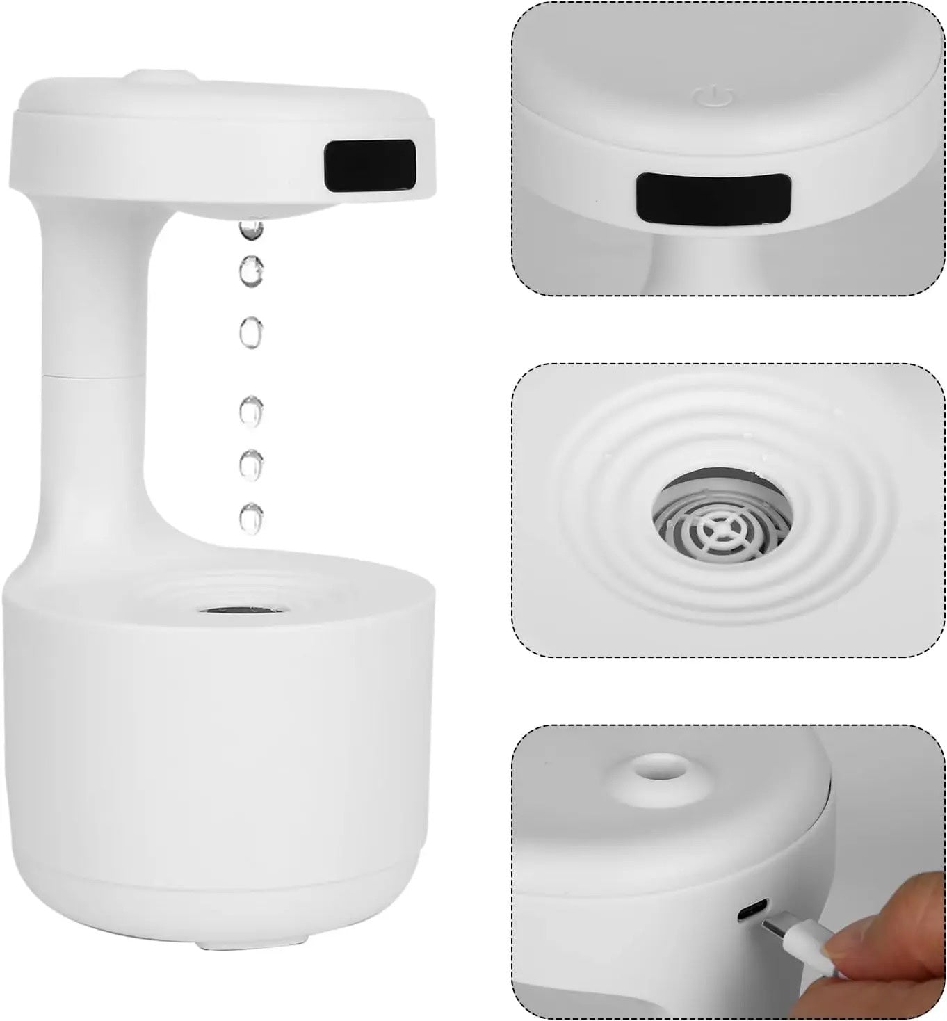 Humidificador Difusor De Aromas Antigravedad KP-6599