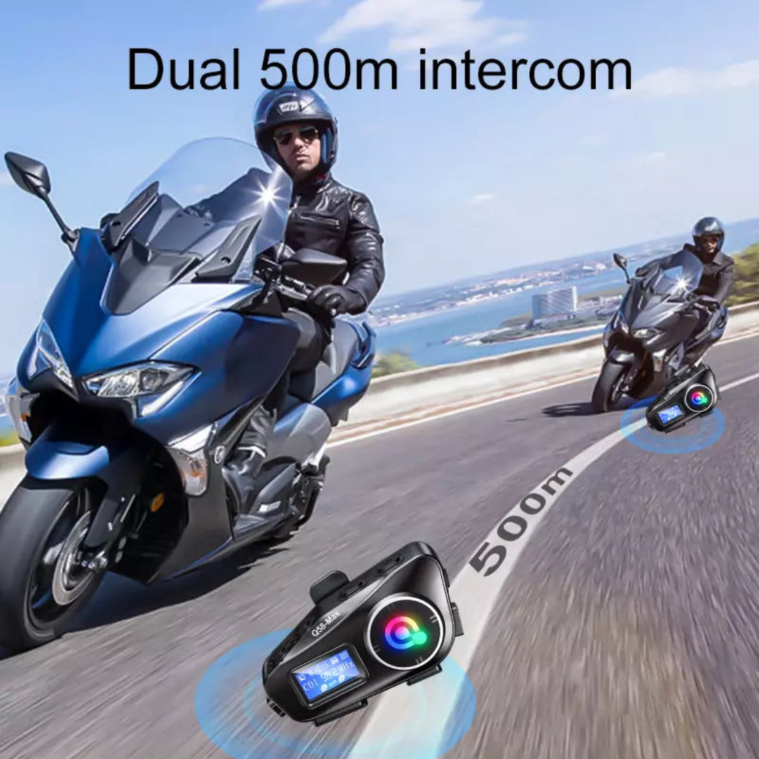 Set De 2 Intercomuncadores Para Moto Q58 MAX