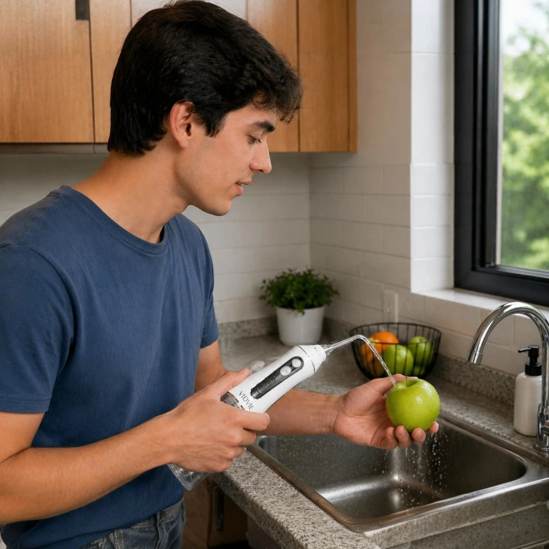 Irrigador Bucal Vidvie Con Nucleo De Polimero WF02