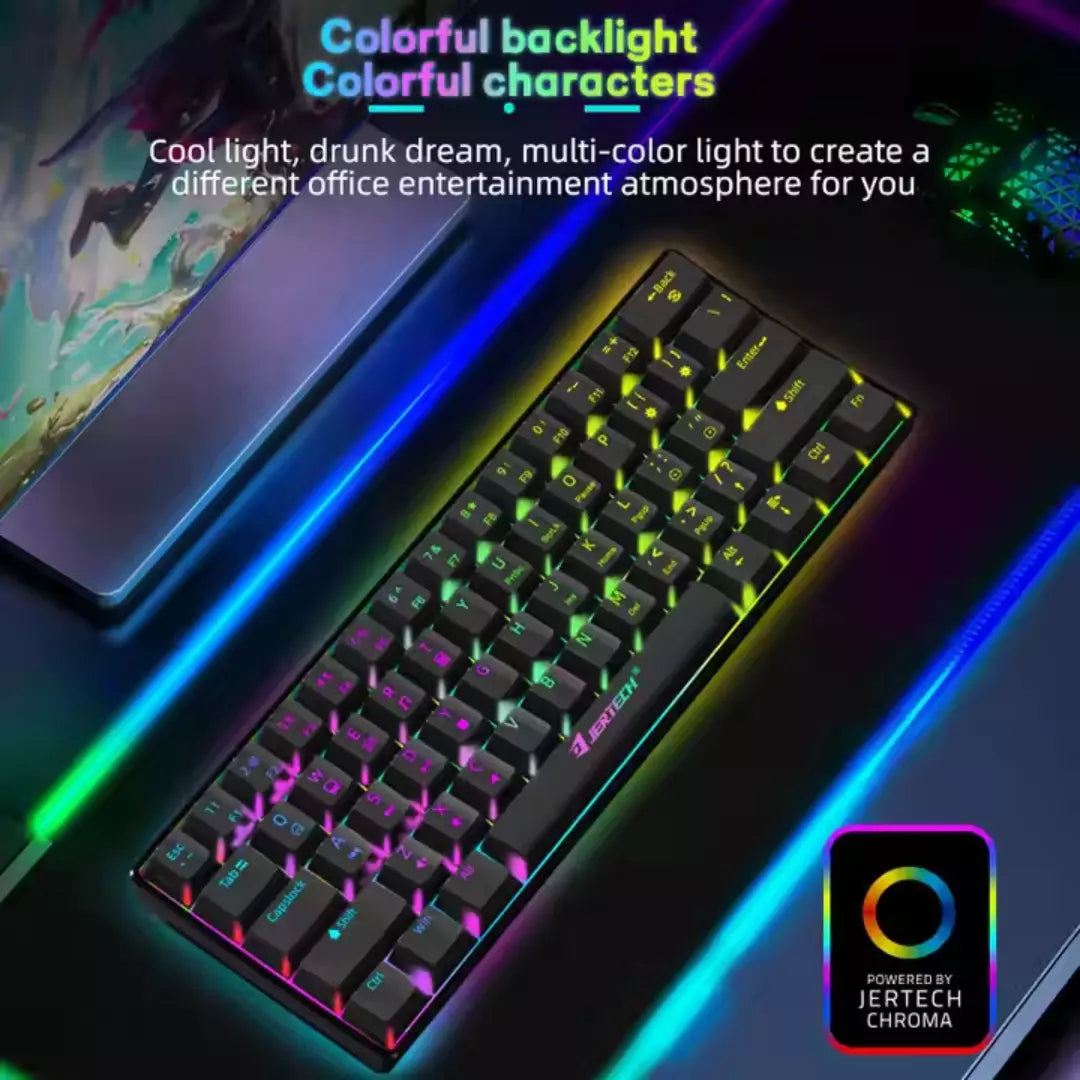 Teclado Gamer Mecanico Con Retroiluminado JK540 B2B