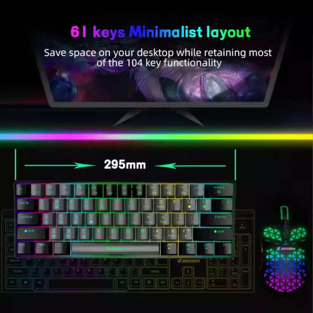 Teclado Gamer Mecanico Con Retroiluminado JK540 B2B