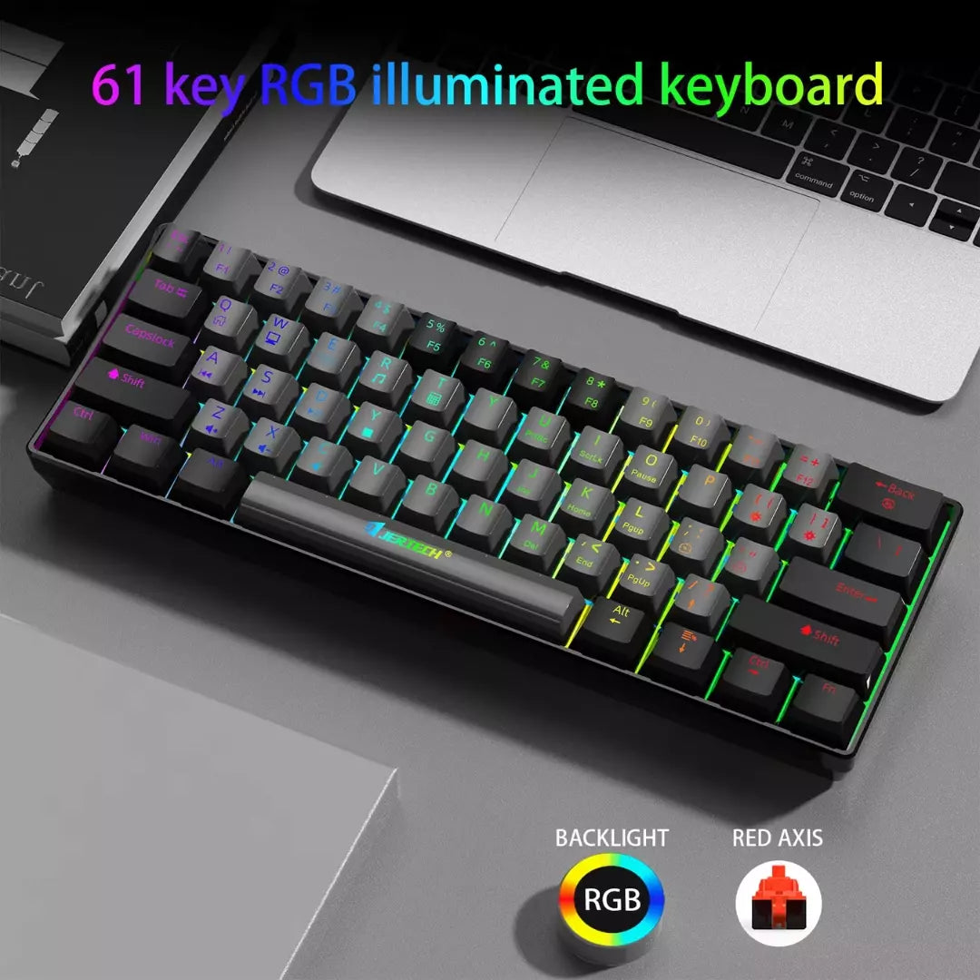 Teclado Gamer Mecanico Con Retroiluminado JK540 B2B