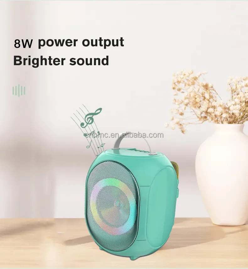 Cargue la imagen en el visor de la galería, Radio Parlante USB Microfono Inalambrico 4&quot; 10W JQS402 ¡Envio Gratis!

