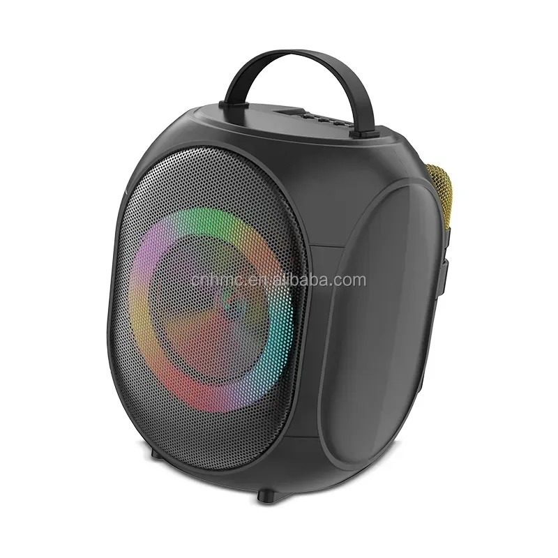 Radio Parlante USB Microfono Inalambrico 4" 10W JQS402 ¡Envio Gratis!