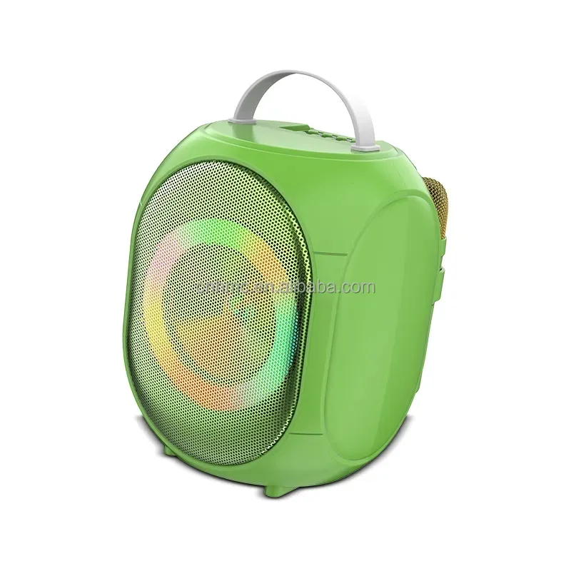 Radio Parlante USB Microfono Inalambrico 4" 10W JQS402 ¡Envio Gratis!