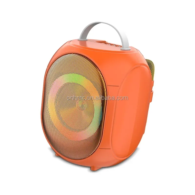 Radio Parlante USB Microfono Inalambrico 4" 10W JQS402 ¡Envio Gratis!