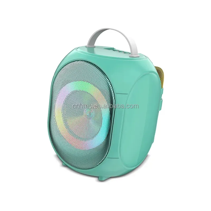 Radio Parlante USB Microfono Inalambrico 4" 10W JQS402 ¡Envio Gratis!