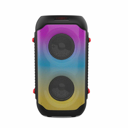 Radio Parlante/Cabina Recargable USB RGB JQS4401 ¡Envio Gratis!