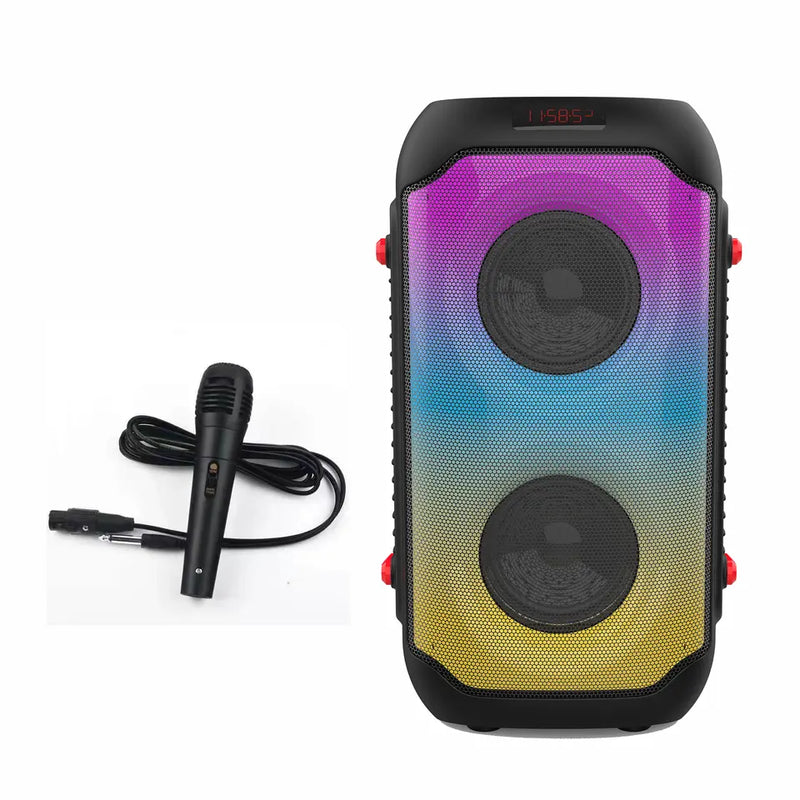 Cargue la imagen en el visor de la galería, Radio Parlante/Cabina Recargable USB RGB JQS4401 ¡Envio Gratis!
