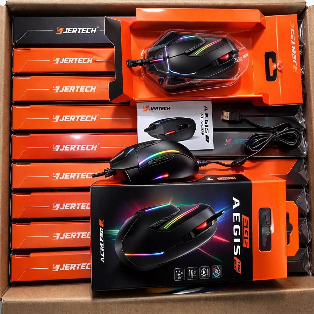 Mouse Jertech Alambrico con Conexion Usb y Retroiluminado JR850