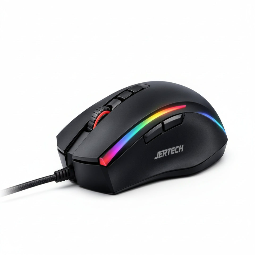 Mouse Jertech Alambrico con Conexion Usb y Retroiluminado JR850