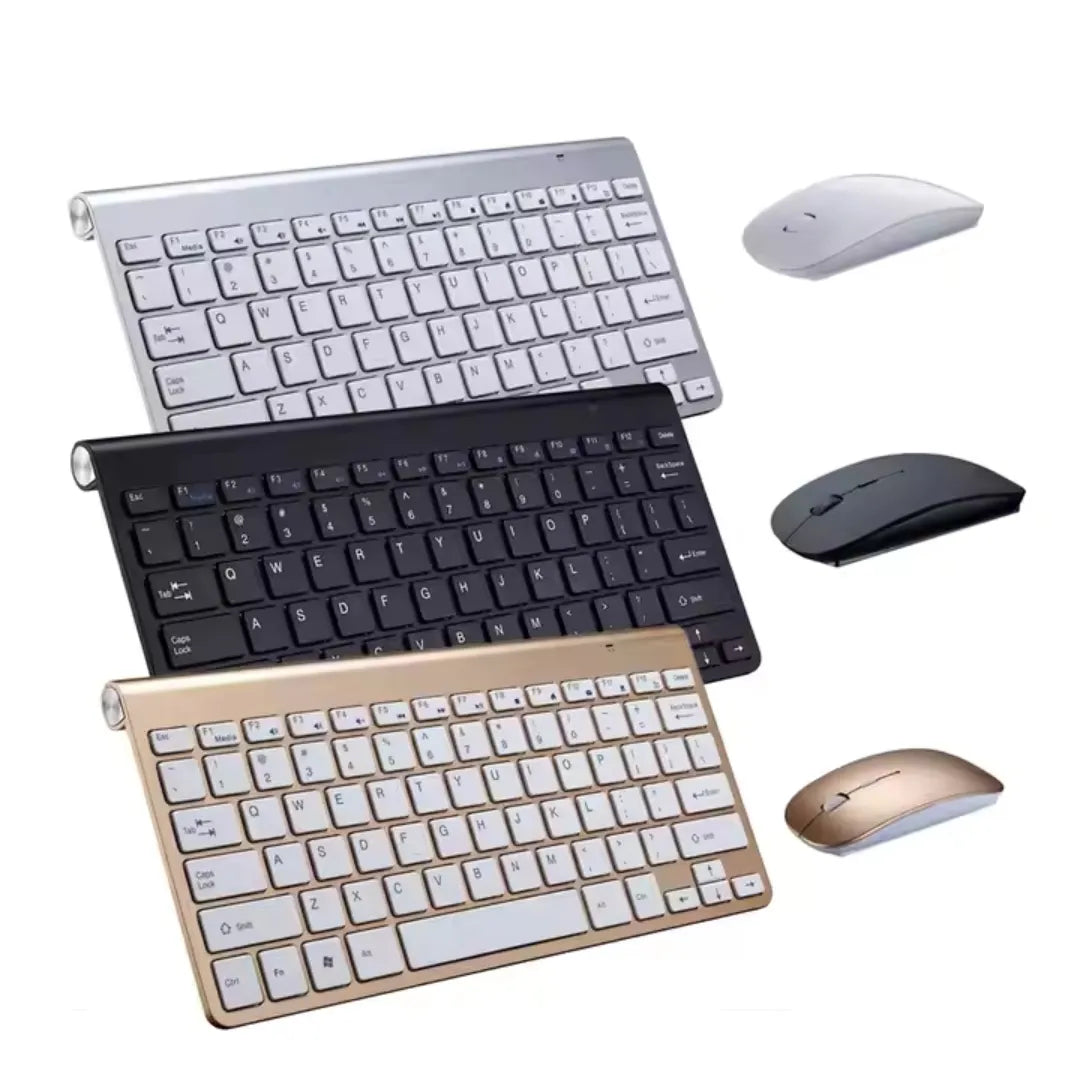 Combo Teclado Y Mouse Inalámbrico K908