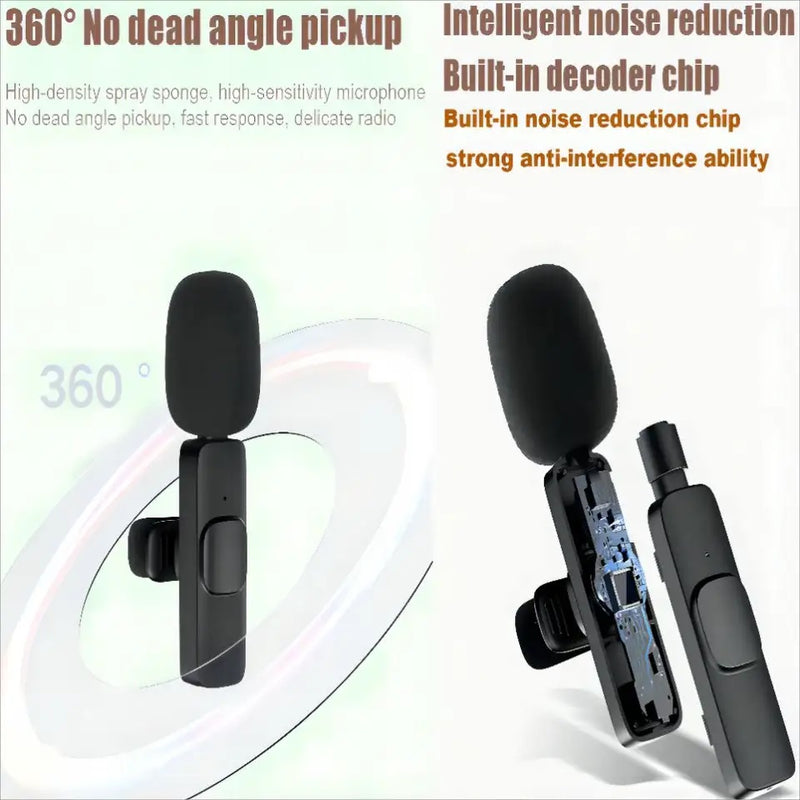 Cargue la imagen en el visor de la galería, Microfono Inalambrico Recargable Solapa Doble K9 ¡Envio Gratis!
