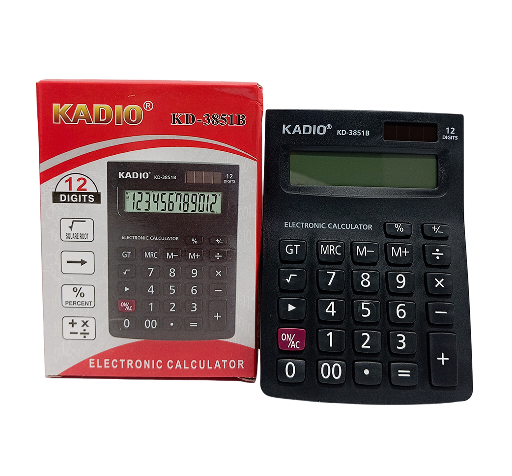 Calculadora Kadio De 12 Digitos KD-3851B