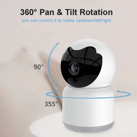 Cámara Wifi Detección de Movimiento Giratoria 360° KJB-P14 ¡Envío Gratis!