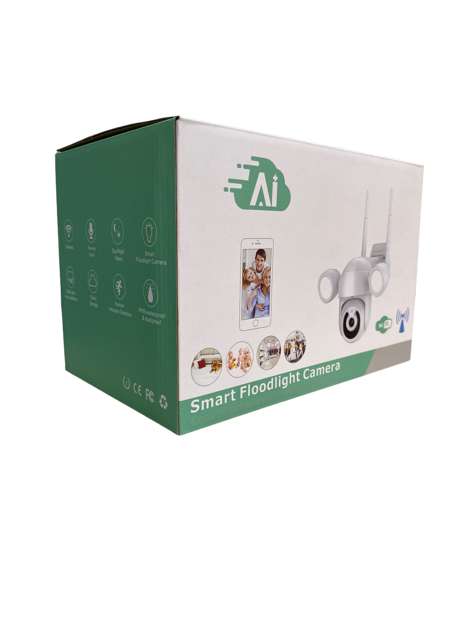 Cámara Wifi Exterior PTZ Iluminación  KJB-T18