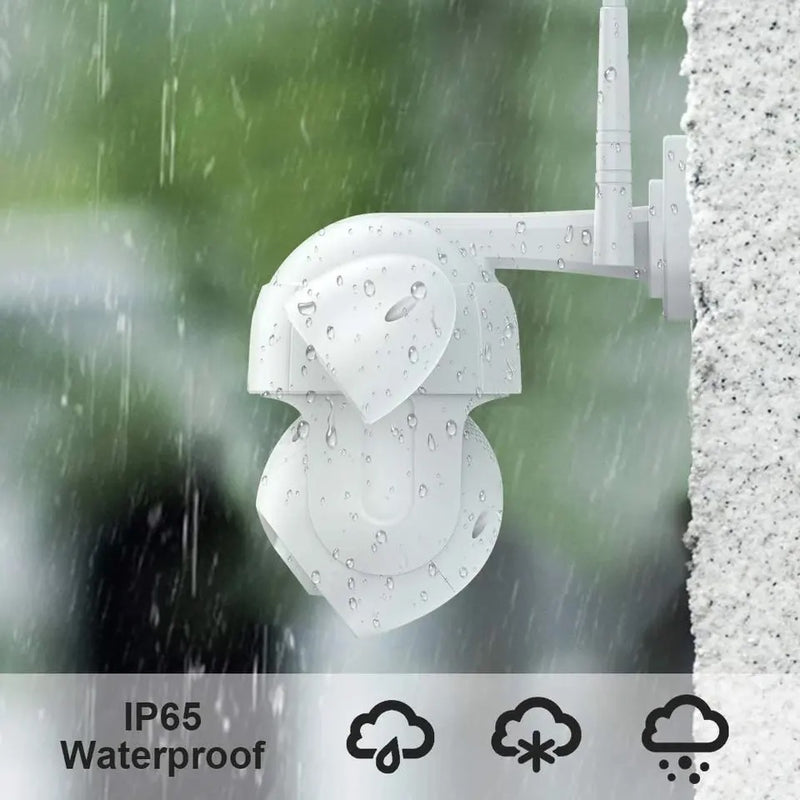 Cargue la imagen en el visor de la galería, Camara Wifi Exterior PTZ Iluminacion Tuya Smart KJB-T18 ¡Envio Gratis!
