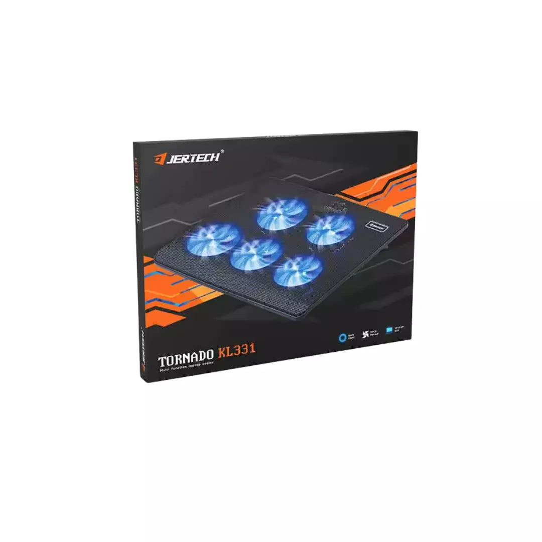 Base Refrigerante Para Computador Tornado 5 ventiladores Jertech KL331  B2B