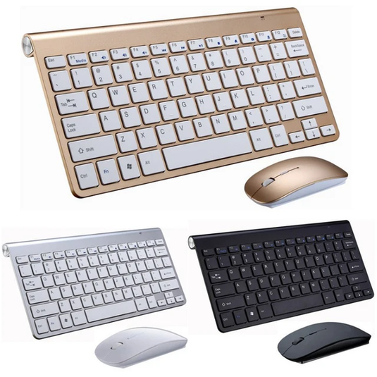 Combo teclado y mouse inalámbrico KM908