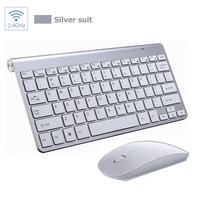 Cargue la imagen en el visor de la galería, Combo teclado y mouse inalámbrico KM908
