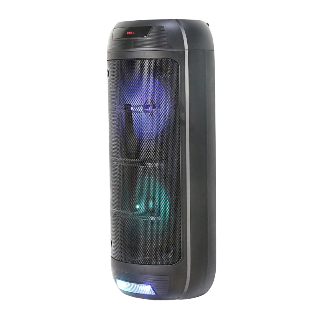 Cabina De Sonido Recargable Con Boicna De 8" x2 KTS-1199S