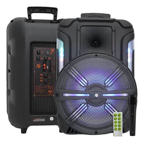 Parlante Recargable De 12" Con Potencia de 26w KTS-1200S