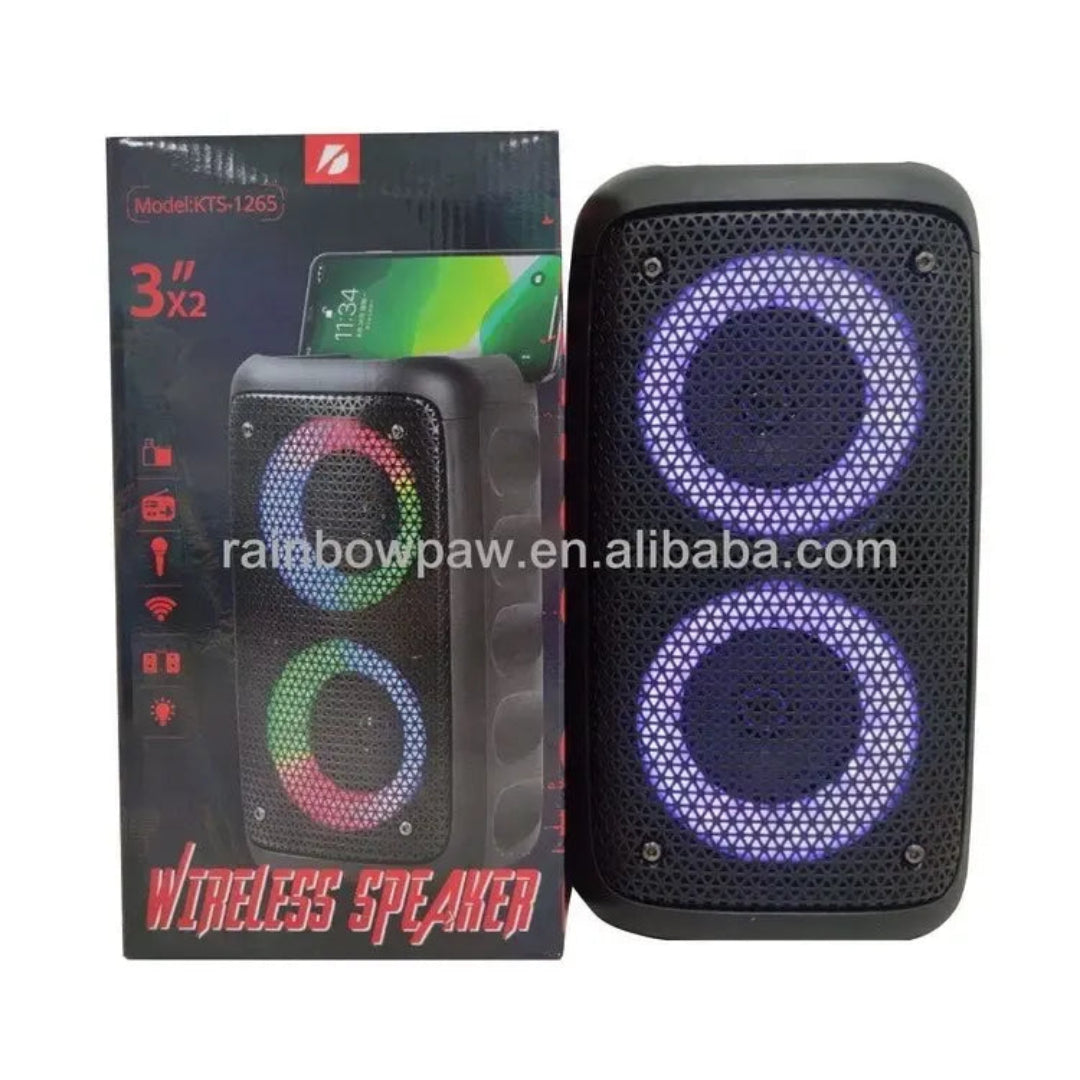 Cabina Radio Parlante Portatil Reargable KTS-1265 B2B