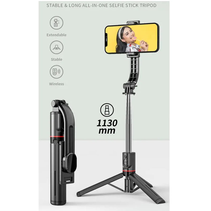 Cargue la imagen en el visor de la galería, Tripode para celular 2 en 1 L13
