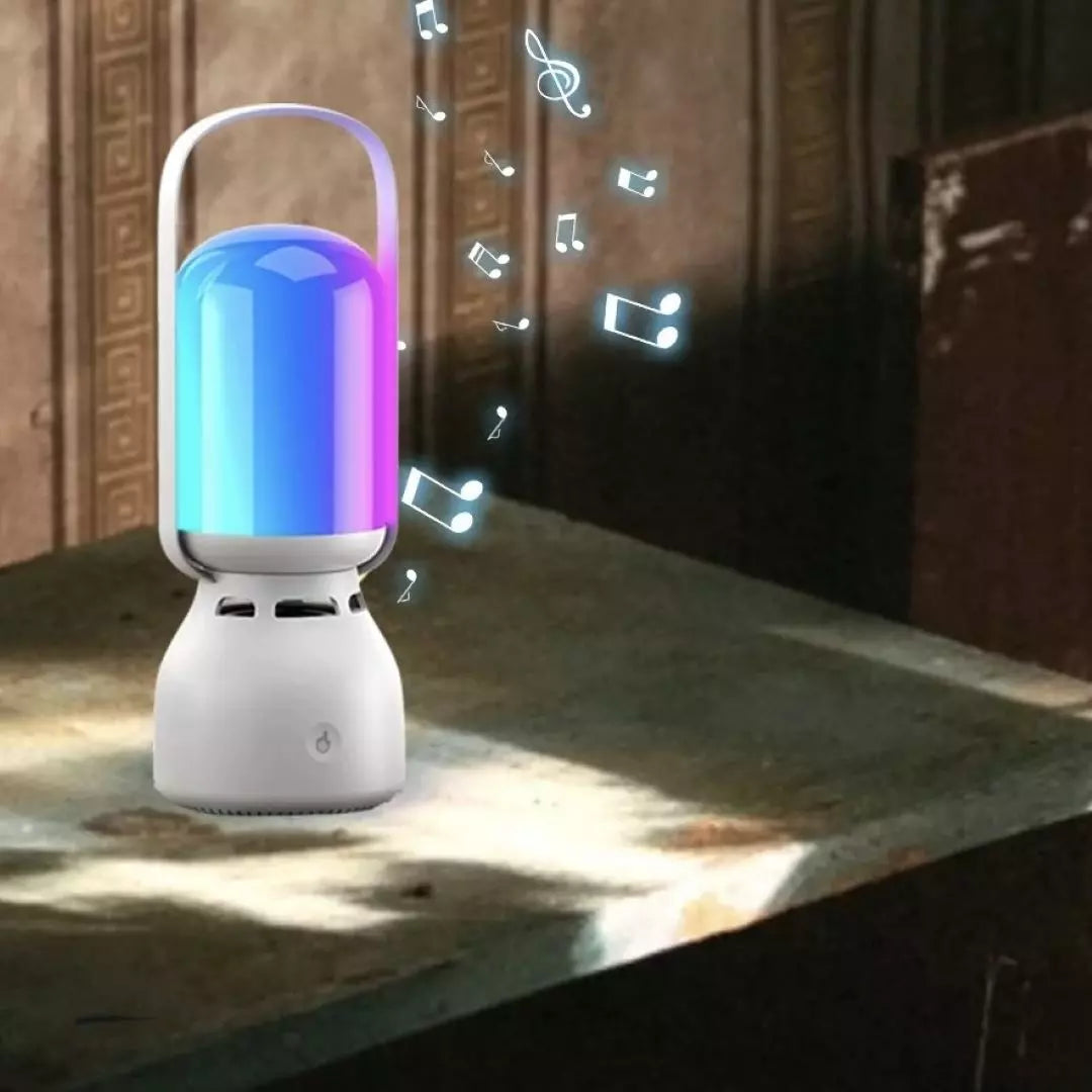 Lampara Led Para Mesa Con Bocina Bluetooth Z15