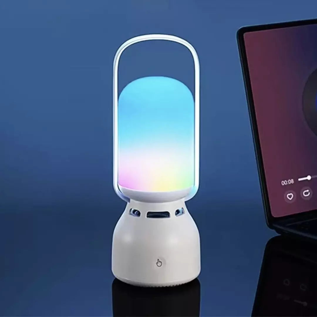 Lampara Led Para Mesa Con Bocina Bluetooth Z15