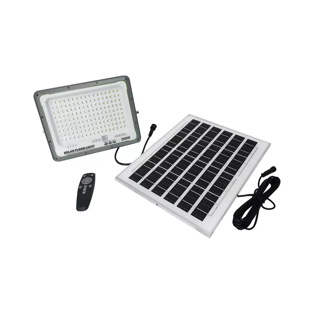 Lampara Led Con Panel Solar 200W GD-200G