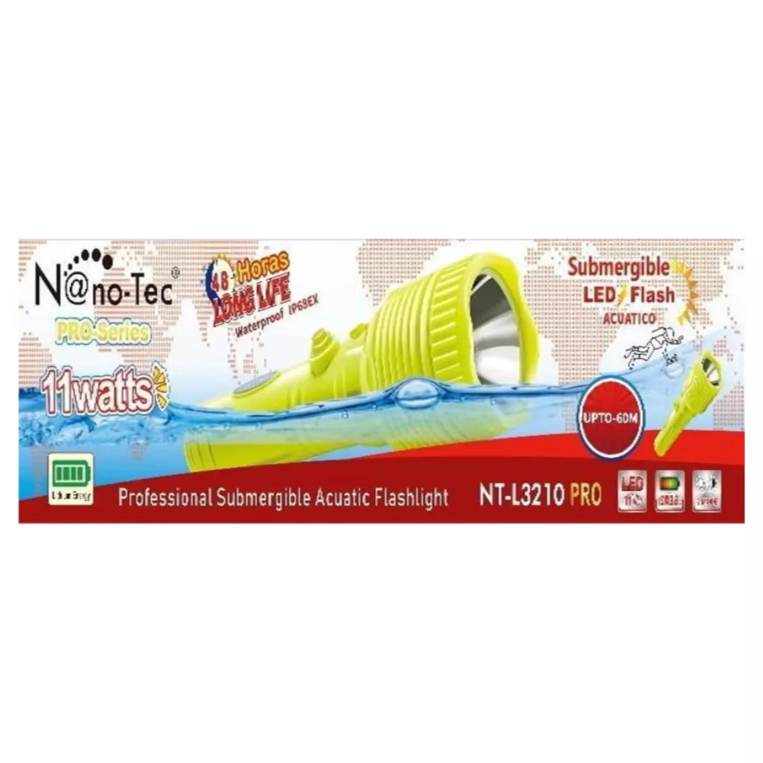 Linterna Nano-tec Submarina Profesional NT-L3210