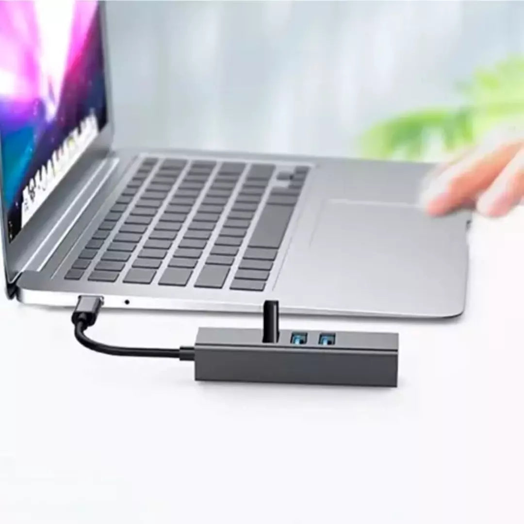 Multiplicador de puertos USB Puerto USB TYPEC LJ-42 HUB4 IN TYP