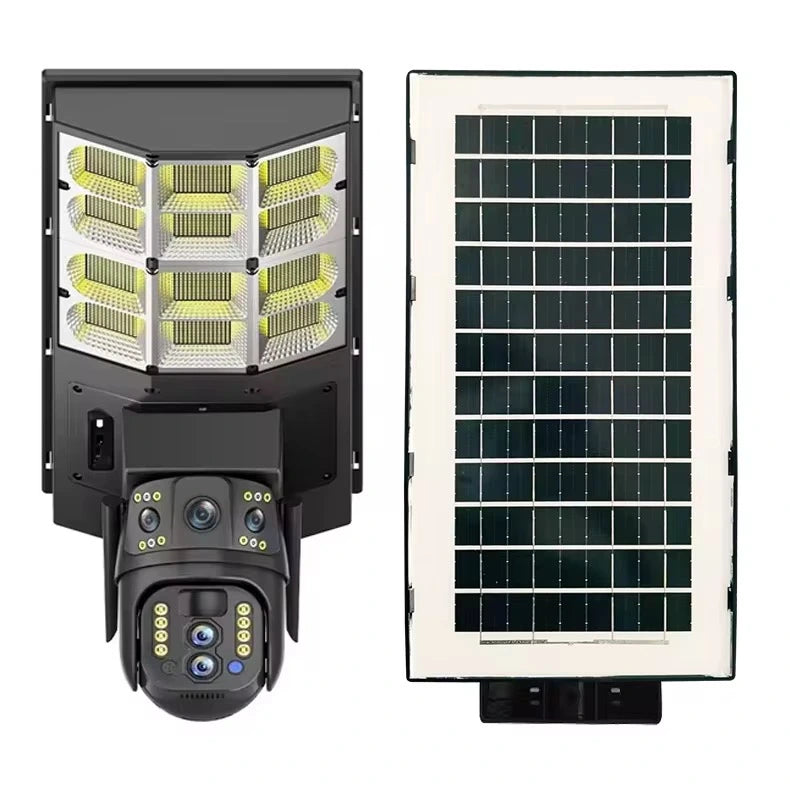Lampara Led Recargable Con Panel Solar Y Cámara YX-LD9S-4G