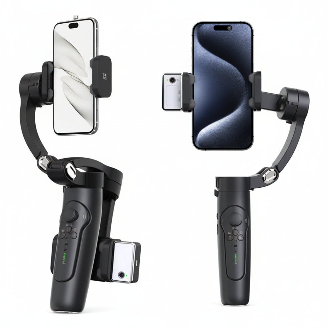 Estabilizador De 3 Ejes Con Control Remoto y Modulo Inteligente Para Seguimiento LX-11 MAX