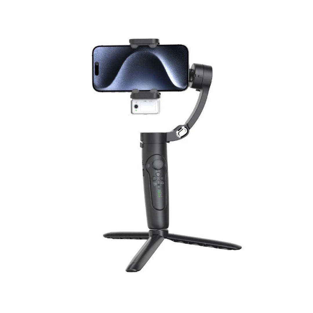 Estabilizador De 3 Ejes Con Control Remoto y Modulo Inteligente Para Seguimiento LX-11 MAX