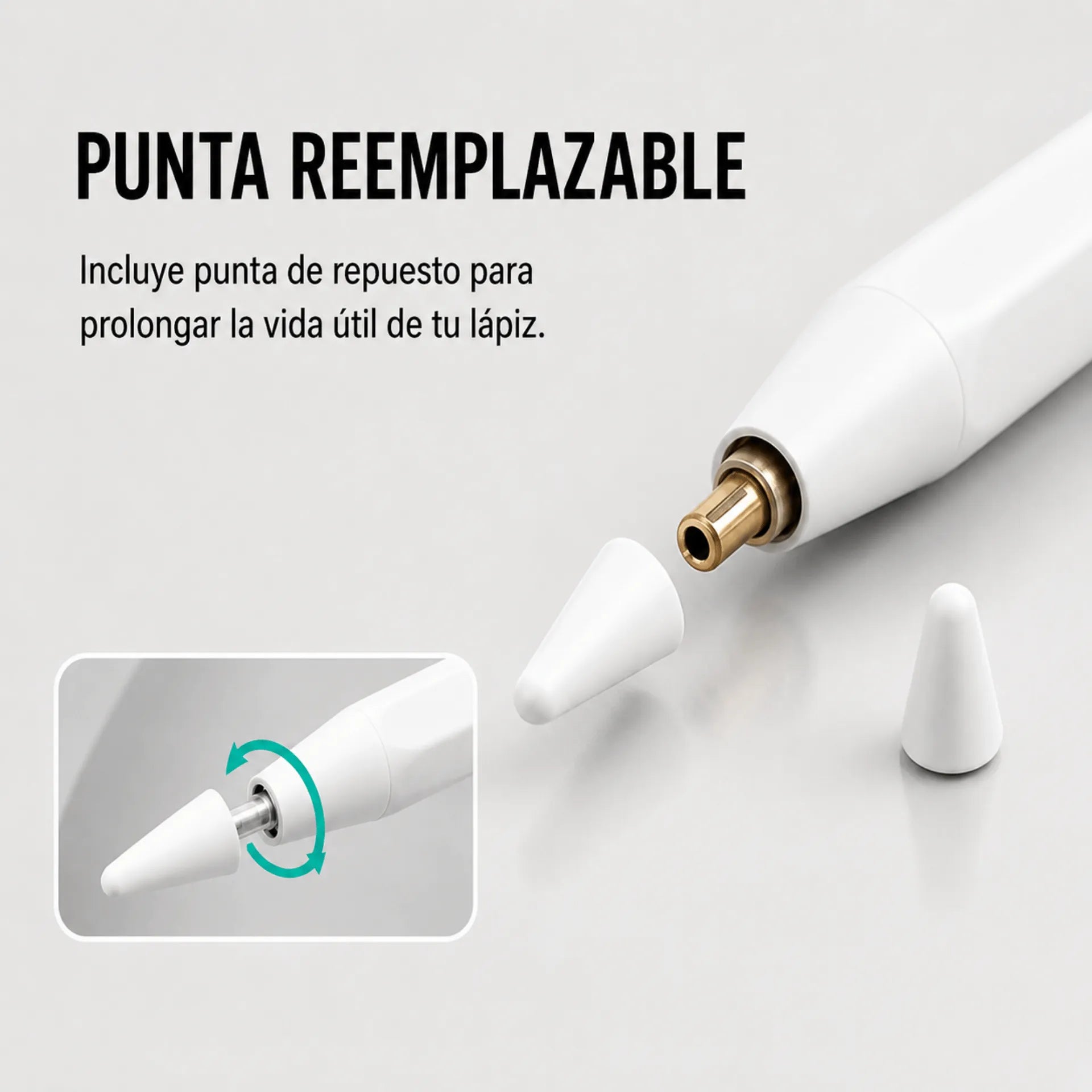 Lápiz Inteligente Capacitivo Recargable Para Android Y Apple Baihuo City MY-7889