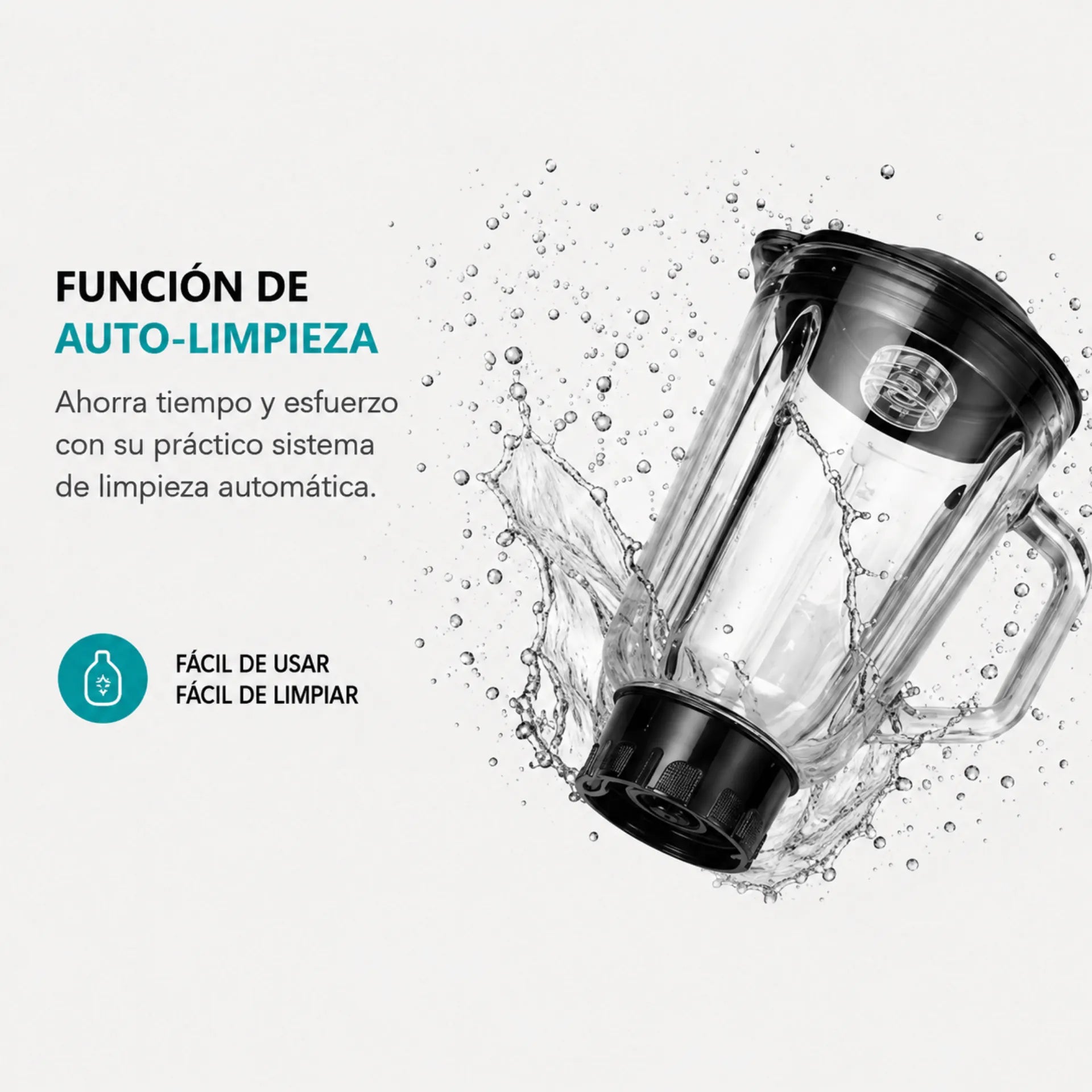 Licuadora 2 En 1 De 1.5 Litros Con Molino Y Vaso De Vidrio Winning Star ST-2086