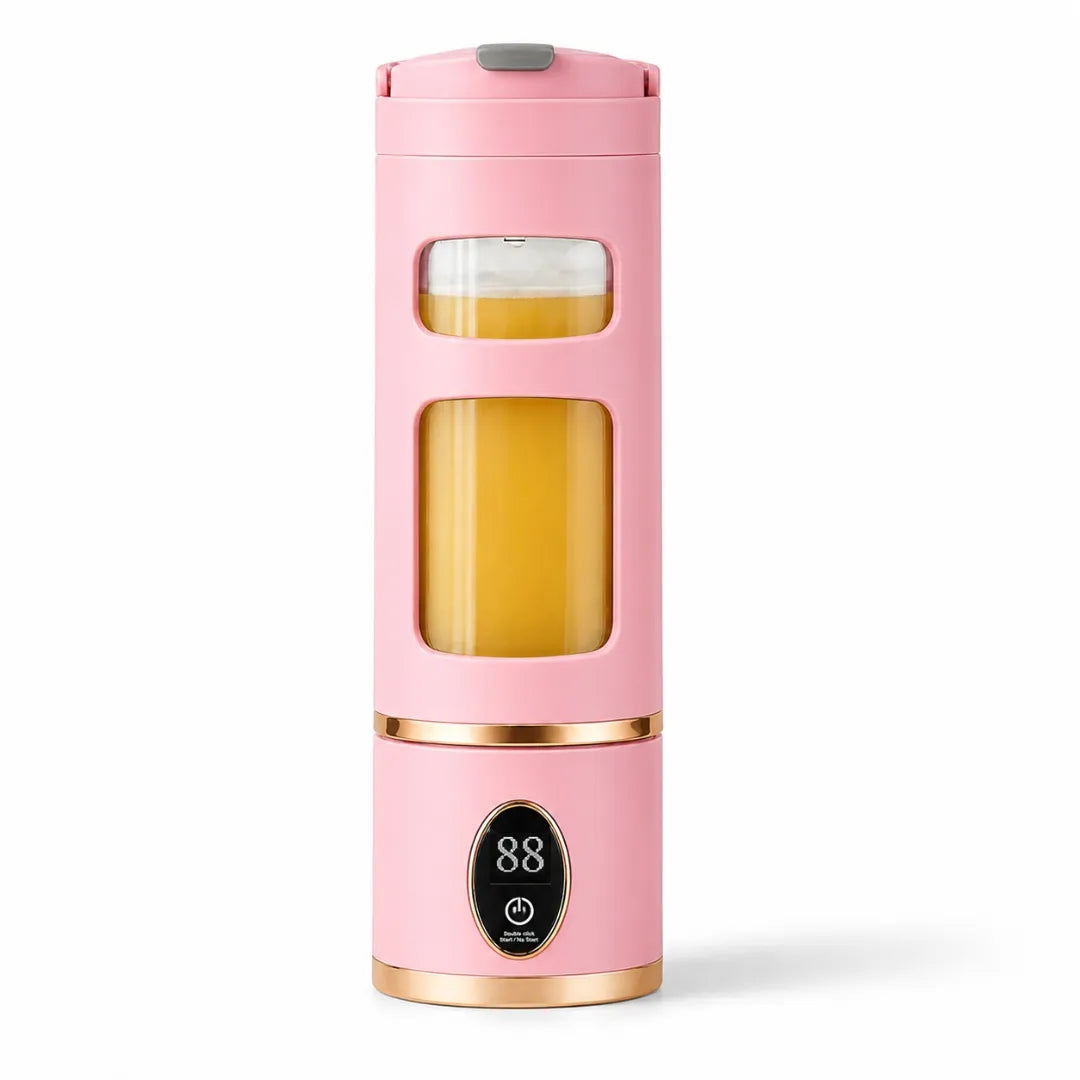 Licuadora Personal Portátil Recargable 450ML Con Velocidad Graduable Alta Potencia HP-87