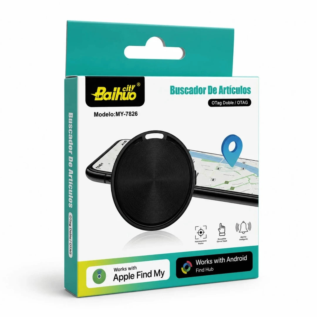 Localizador GPS Compatible Con Apple Find My Y Android Find Hub Baihuo City MY-7826