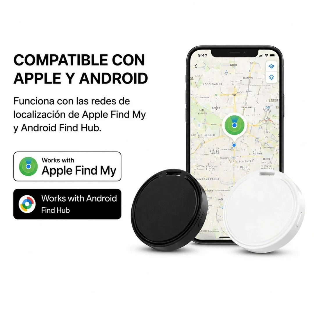 Localizador GPS Compatible Con Apple Find My Y Android Find Hub Baihuo City MY-7826
