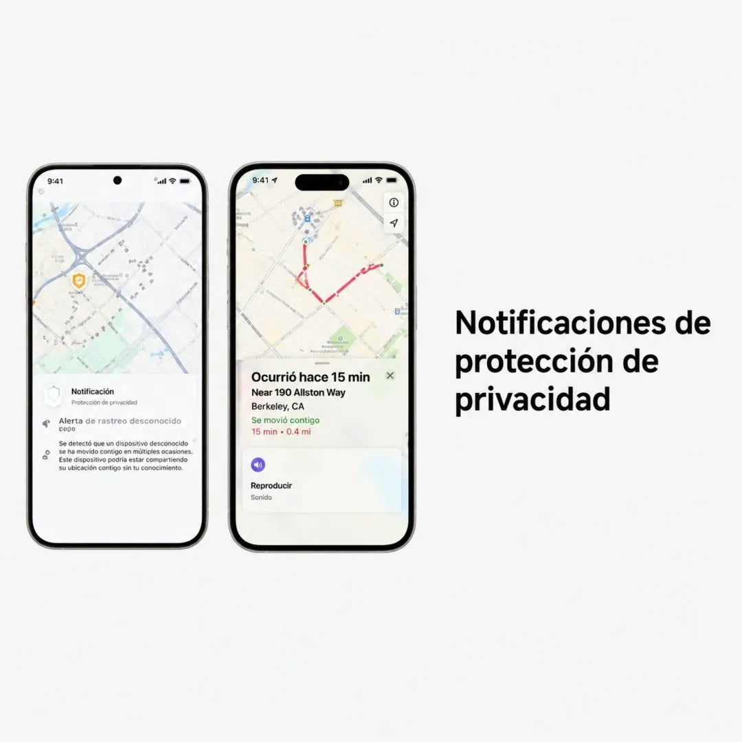 Localizador Inteligente GPS Bluetooth Apple Find My Y Google Find Hub Xiaomi Tag