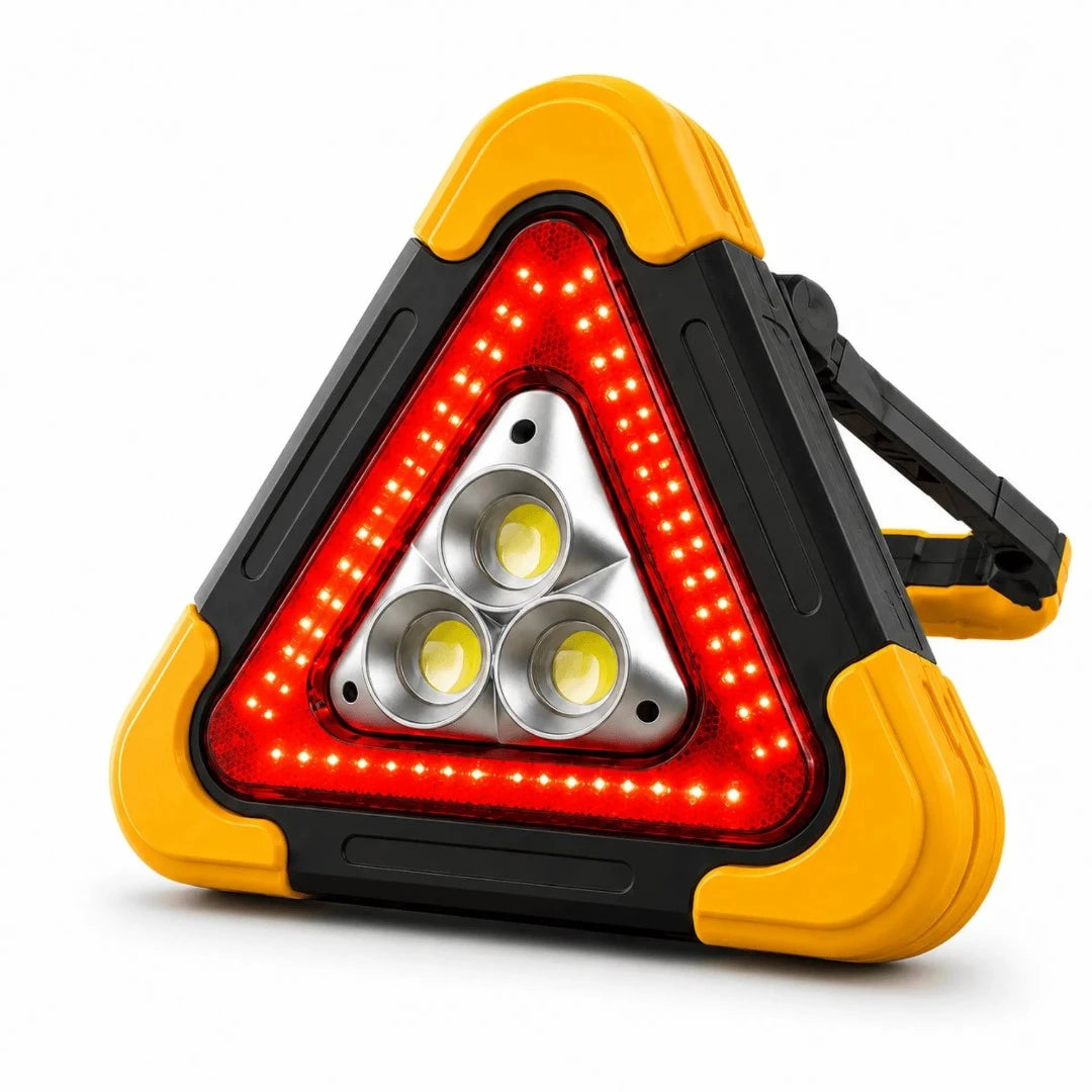 Luz De Emergencia LED Recargable Con Power Bank Y Panel Solar HB-7709