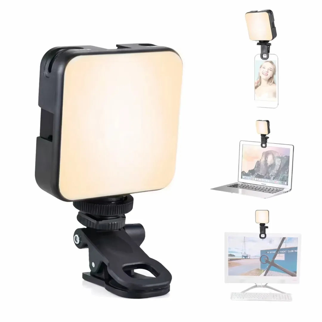 Luz LED Portátil RGB 5.5W con Modos de Color y Temperatura Ajustable Baihuo City MY-7474