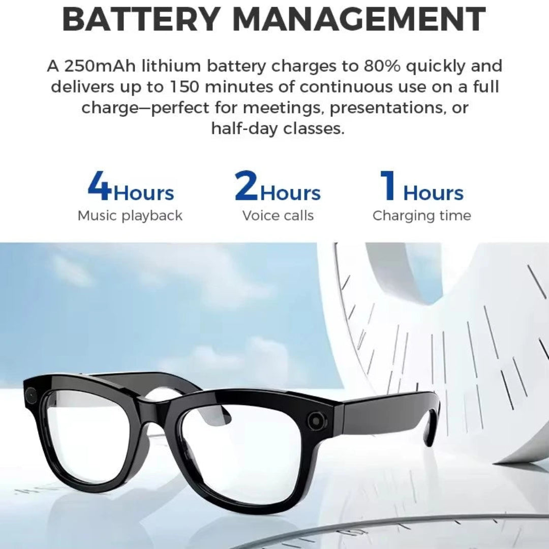 Gafas de Sol Inteligentes Con Camara Con Traduccion En Tiempo Real M01 PRO