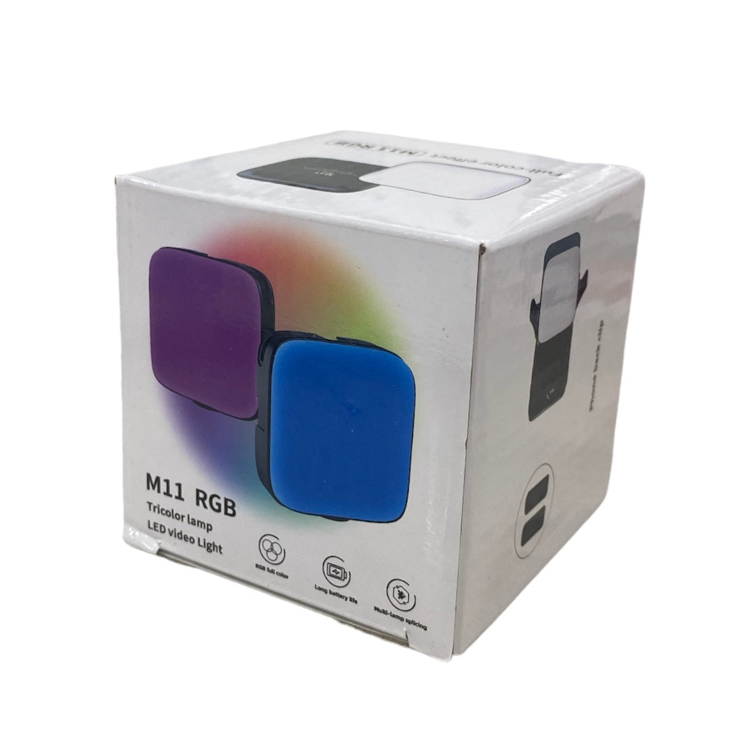 Luz Led Recargable Para Celular M11 RGB